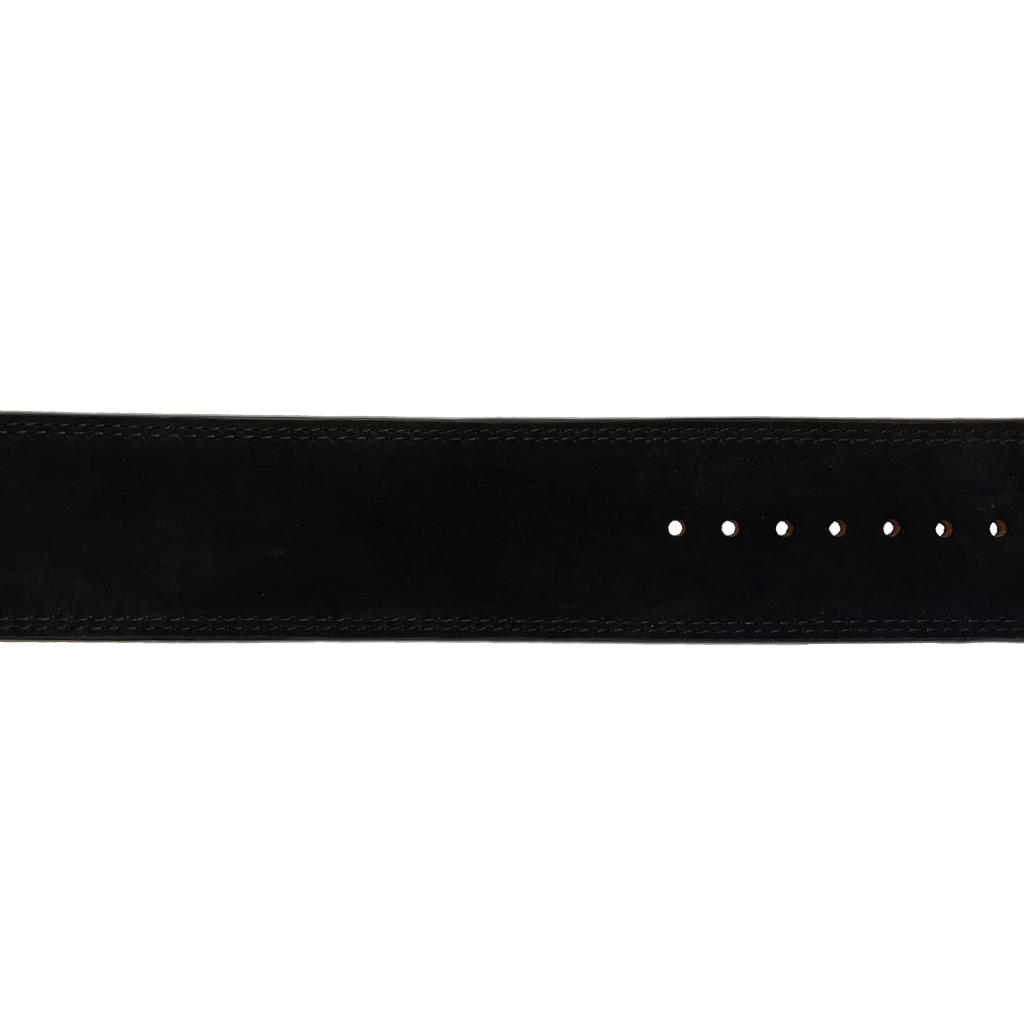 Black Small (im)Perfect Shapely Lever Weight Lifting Belt | No Logo on the Belt Leather