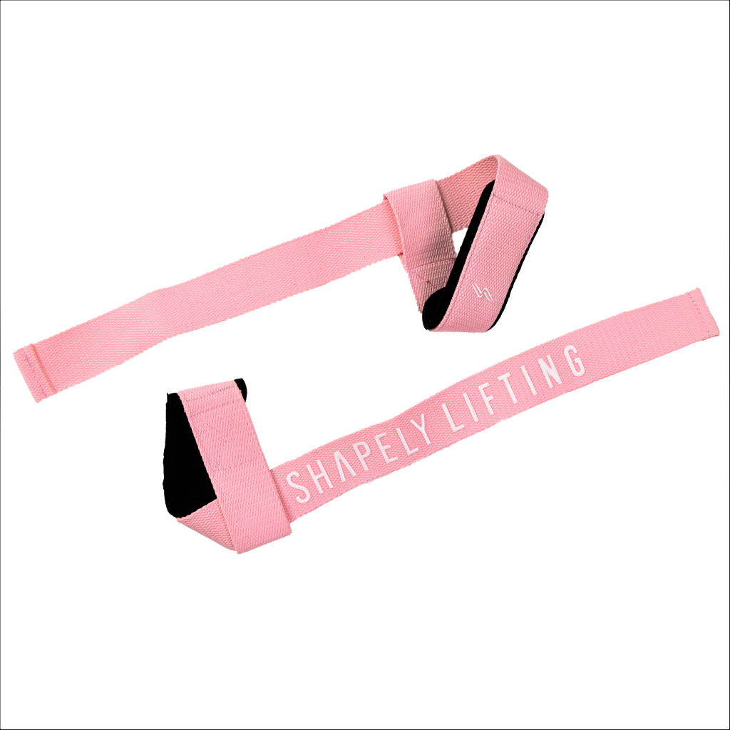 Pink Shapely Lifting Wrist Strap  Lifting Straps – shapelylifting