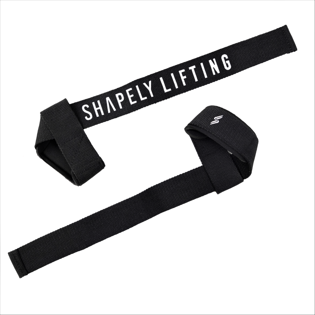 Black Shapely Lifting Wrist Strap  Lifting Straps – shapelylifting